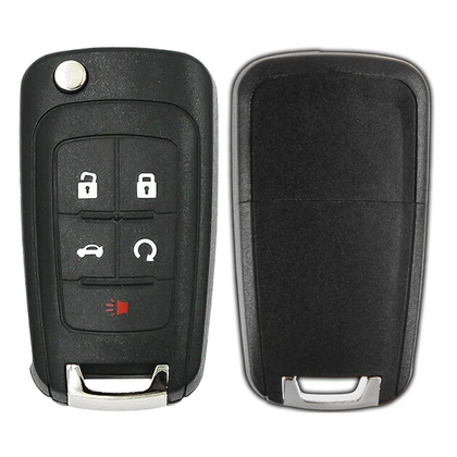 2 X 2010-2020 GM / 5-Button Flip Key / OHT01060512 (AFTERMARKET) (BUNDLE OF 2)