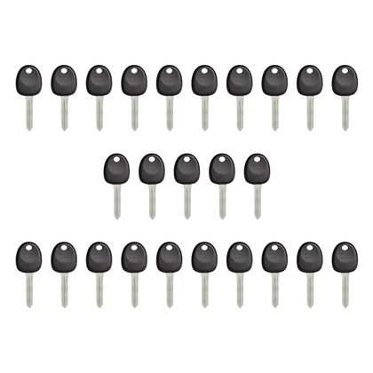25 X 2006-2011 Hyundai HYN14 / HY17 Canadian Style Transponder Key Shell (NO CHIP) (AFTERMARKET) (Bundle of 25)