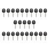 25 X 2006-2011 Hyundai HYN14 / HY17 Canadian Style Transponder Key Shell (NO CHIP) (AFTERMARKET) (Bundle of 25)