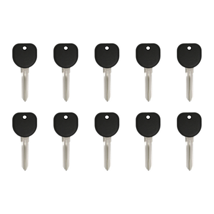 10 X 1998-2008 GM - B99 PK3 Transponder Key (ID 13 Chip) (AFTERMARKET) (BUNDLE OF 10)