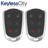 2 X 2015-2019 Cadillac Escalade / 6-Button Smart Key / HYQ2AB / 315 MHz w/ Hatch (AFTERMARKET) (BUNDLE OF 2)