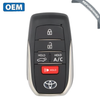 2021 Toyota Rav4 / 5 Buttons Smart Key / 312.11/314.35MHz / 8990H-42380 / HYQ14FBX (OEM Refurb)