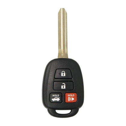 2016-2017 Scion FR-S Toyota 86 / 4-Button Remote Head Key / PN: SU003-05282 / HYQ12BEL / G Chip (AFTERMARKET)