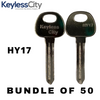 50 X HY17 - Hyundai / Kia Key Blank - Test Key Blade (AFTERMARKET) (BUNDLE OF 50)