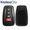 2 X 2019-2021 Toyota Corolla / 4-Button Smart Key / PN: 8990H-02030 / HYQ14FBN (AFTERMARKET) (BUNDLE OF 2)