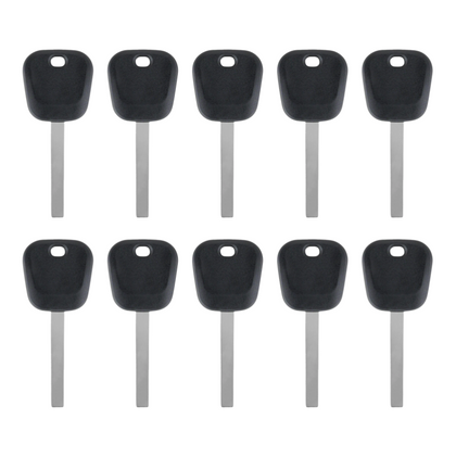 10 X 2008-2020 GM - B120 / B121 Transponder Key (46 Circle + Chip) (AFTERMARKET) (BUNDLE OF 10)