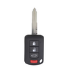 2016-2017 Mitsubishi Outlander Lancer / 4-Button Remote Head Key with Shoulder / PN: 6370B945 / OUCJ166N (AFTERMARKET)