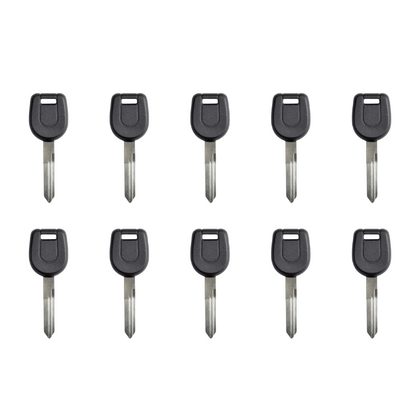 10 X 2000-2001 Mitsubishi - MIT9 Transponder Key - (4D 60 Chip) (AFTERMARKET) (BUNDLE OF 10)