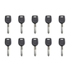 10 X 2000-2001 Mitsubishi - MIT9 Transponder Key - (4D 60 Chip) (AFTERMARKET) (BUNDLE OF 10)