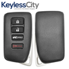 2 X 2020-2021 Lexus NX300h NX200T LX570 RX350 RX450 / 4-Button Smart Key / PN: 89904-48V80 / HYQ14FLB (AFTERMARKET) (BUNDLE OF 2)