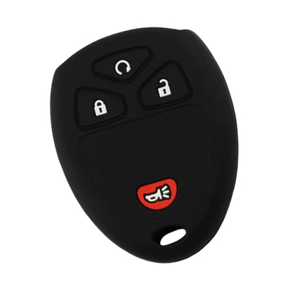 2007-2016 Buick Cadillac Chevrolet GMC Saturn / 4-Button Remote Keyless Entry Key Silicone Cover / OUC60270