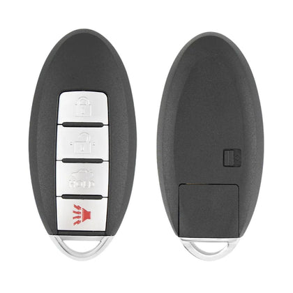 2 X 2013-2019 Nissan Sentra / Versa / Leaf / 4-Button Smart Key / PN: 285E3-3SG0D / CWTWB1U840 (AFTERMARKET) (BUNDLE OF 2)