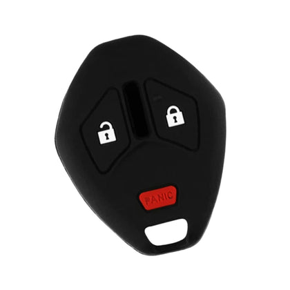 2007-2015 Mitsubishi / 3-Button Remote Head Key Silicone Cover / MIT3 / OUCG8D-620M-A