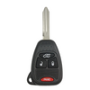 2004-2018 Chrysler Dodge Jeep / 4-Button Remote Head Key / OHT692427AA (AFTERMARKET)