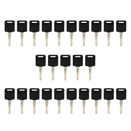 25 X NI01T / NI02 / NI04 Nissan Transponder Key SHELL (No Chip) (AFTERMARKET)(Bundle of 25)