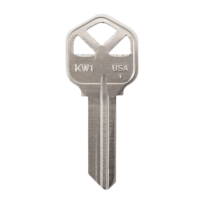 50 X Ilco - KW1-NP KWIKSET Key Blank (BUNDLE OF 50)
