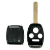 2005-2013 Honda / 4-Button Remote Head Key STRONG SHELL / HO01 / OUCG8D-380H-A, MLBHLIK-1T, KR55WK49308, N5F-S0084A (AFTERMARKET)
