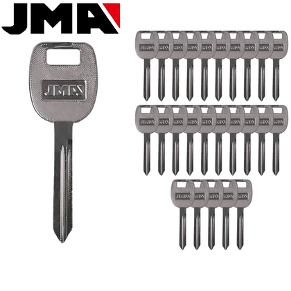 25 X Mitsubishi MIT6 / X263 Metal Key Blank (JMA MIT-18) (BUNDLE OF 25)