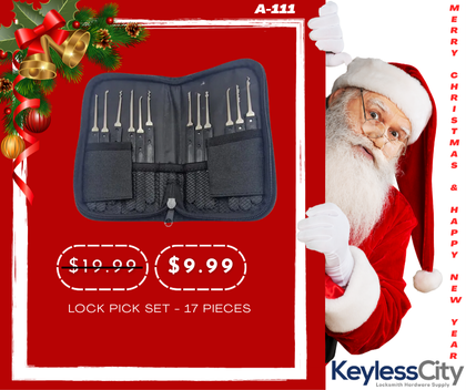 17 Pieces Lock Pick Set