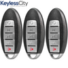 3 X 2013-2015 Nissan Maxima / Altima / 5-Button Prox Smart Key / PN: 285E3-3TP5A / KR5S180144014 / IC 014 (AFTERMARKET) (BUNDLE OF 3)