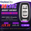 2017-2021 Chrysler Pacifica / 6-Button Smart Key / PN: 68241532 AC / M3N-97395900 (AFTERMARKET)