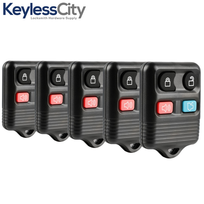 5 X 1998-2014 Ford Lincoln Mercury / 4-Button Keyless Entry Remote / CWTWB1U311 (AFTERMARKET) (BUNDLE OF 5)