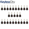 25 X 2005-2014 Toyota Scion / 3-Button Remote Head Key SHELL / TR47 / HYQ12BBY, HYQ12BDC, GQ4-29T (AFTERMARKET)(Bundle of 25)