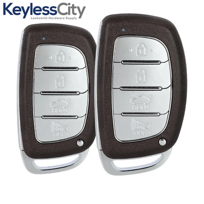 2 X 2017-2019 Hyundai Sonata / 4-Button Smart Key / PN: 95440-C1500NNA / CQOFD00120 (AFTERMARKET) (BUNDLE OF 2)