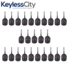 25 X 2011-2018 Ford / 3-Button High Security Remote Head Shell / HU101 / OUCD6000022 (Bundle of 25)