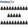 25 X 2004-2012 Chrysler / Jeep / Dodge / 4-Button Remote Head Key SHELL / Y159 / KOBDT04A (Bundle of 25)