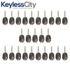 25 X 2012-2017 Toyota Scion / 3-Button Remote Head Key SHELL / TR47 / MOZB52TH, GQ4-52T, HYQ12BDM (AFTERMARKET) (Bundle of 25)