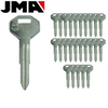 25 X Chrysler / Dodge / Mitsubishi MIT1 / X176 Metal Key Blank (JMA MIT-16E) (BUNDLE OF 25)