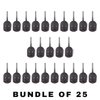 25 X 2011-2018 Ford / 3-Button High Security Remote Head Shell / HU101 / OUCD6000022 (Bundle of 25)