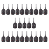 25 X 2011-2018 Ford / 3-Button High Security Remote Head Shell / HU101 / OUCD6000022 (Bundle of 25)