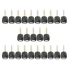 25 X 1997-2011 Lexus / 3-Button Remote Head Key SHELL / TOY40 / HYQ12BBT, HYQ1512V (AFTERMARKET) (Bundle of 25)
