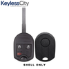 25 X 2011-2018 Ford / 3-Button High Security Remote Head Shell / HU101 / OUCD6000022 (Bundle of 25)