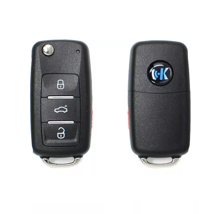 KEYDIY - Volkswagen Style B-Series - 4-Button Universal Flip Remote Key (KD-B08-4)