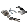 Kenaurd - USPS Mailbox Lock - Clockwise - HL1 Keyway - Keyed Different - US14 Bright Nickel