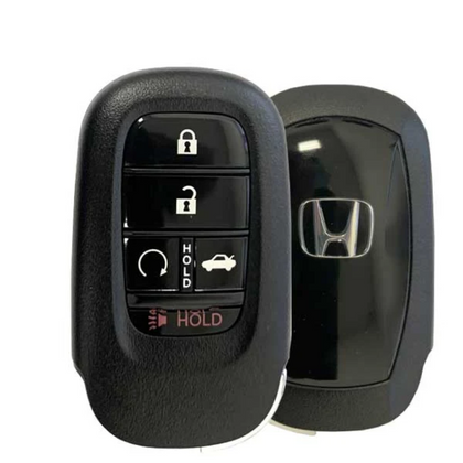 2022-2024 Honda Accord - Civic 5 Buttons Smart Key / 433MHz / 72147-T20-A11 / KR5TP-4 (OEM)