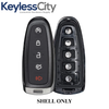 3 X 2011-2020 Ford / 5-Button Smart Key shell / M3N5WY8609 (AFTERMARKET)(Bundle of 3)