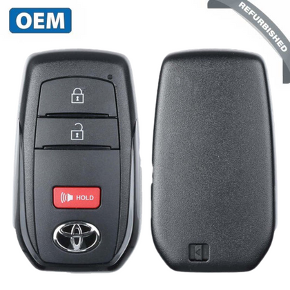 2023-2024 Toyota Sequoia Tacoma  3 Buttons Smart Key / 314.35/312.11MHz / 8990H-0C030 / HYQ14FBX (OEM Refurbished)