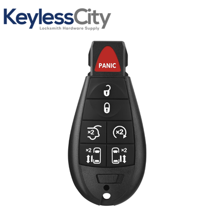 10 X 2008-2018 Chrysler Dodge VW / 7-Button Fobik Key / M3N5WY783X / 56046708AG (AFTERMARKET) (BUNDLE OF 10)