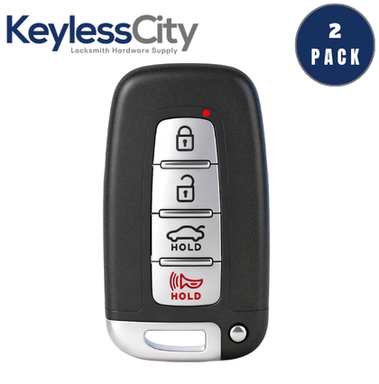 2 X 2009-2015 Hyundai Kia / 4-Button Smart Key / PN: 95440-3N250 / SY5HMFNA04 (AFTERMARKET) (BUNDLE OF 2)