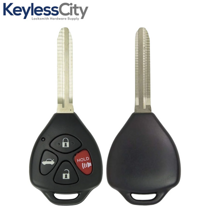 2010-2011 Toyota Camry / 4-Button Remote Head Key / PN: 89070-06650 / HYQ12BBY / (AFTERMARKET)