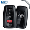 2019-2023 Toyota Avalon 4 Buttons Smart Key / 312.11/314.35MHz / 8990H-07010 / HYQ14FBE  (OEM Refurbished)