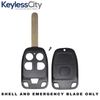 25 X 2011-2013 Honda Odyssey / 5-Button Remote Head Key SHELL / HO01 / N5F-A04TAA (Bundle of 25)