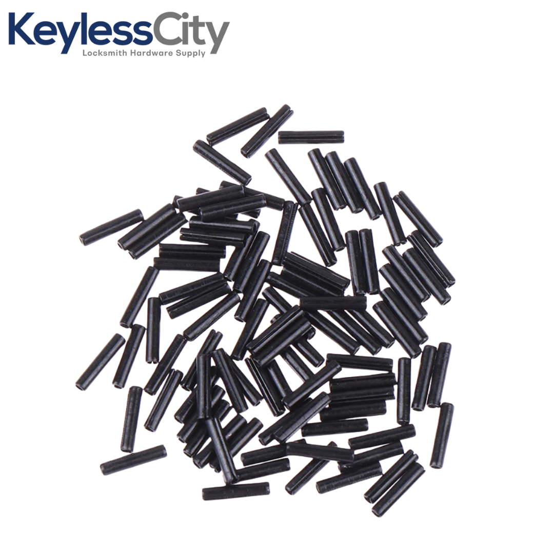 Small Pin Key 100 pcs / Box 1.6 mm × 8.0 mm Flip Remote Key Blade Fixed Pin Car Key ...