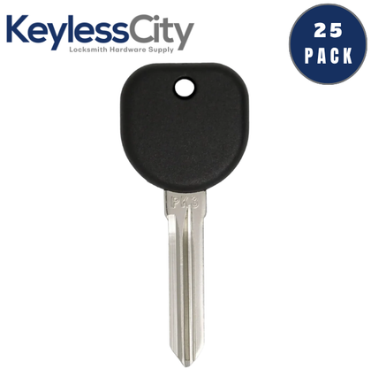 25 X 1998-2008 GM - B99 PK3 Transponder Key (ID 13 Chip) (AFTERMARKET) (BUNDLE OF 25)