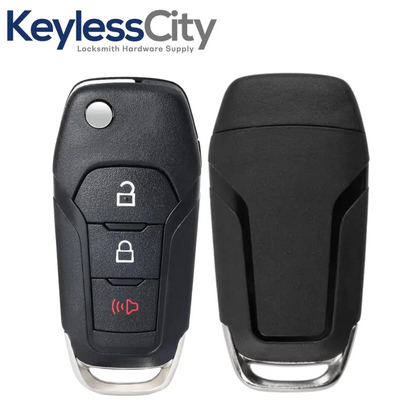 2023-2024 Ford F-Series / 3-Button Flip Key / PN: 164-R8334 / N5F-A08TBLP (AFTERMARKET)
