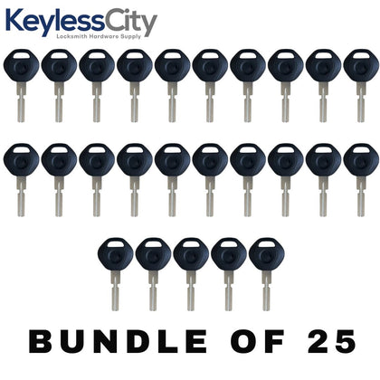 25 X 1995-2003 BMW (4-Track) EWS - HU58W/S7BW Transponder Key (PCF7935 44 Chip) (AFTERMARKET) (BUNDLE OF 25)